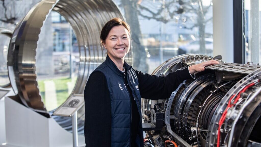 Åsa Mossberg, programchef på GKN Aerospace Sweden.