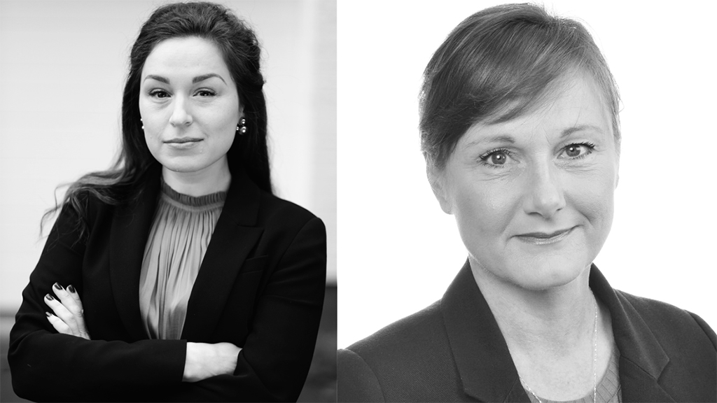 Katarina Tracz och Annicka Engblom.